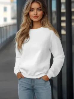 Bluza damska biała JS/W01^Ozonee Fashion