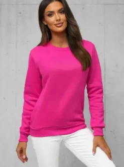 Bluza damska ciemno-różowa JS/W01Z^Ozonee New