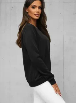 Bluza damska czarna JS/W01Z^Ozonee Best