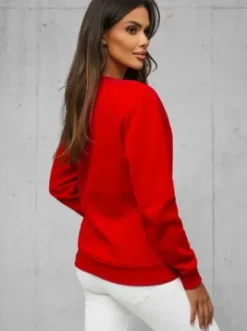 Bluza damska czerwona JS/W01Z^Ozonee Online