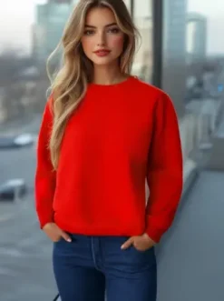 Bluza damska czerwona JS/W01^Ozonee Hot