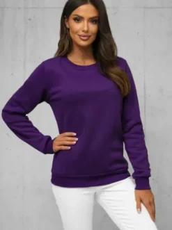 Bluza damska fioletowa JS/W01Z^Ozonee Online
