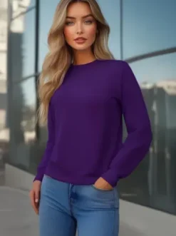 Bluza damska fioletowa JS/W01^Ozonee Best