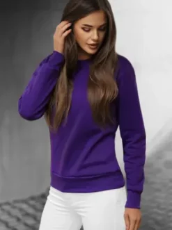 Bluza damska fioletowa JS/W01Z^Ozonee Outlet