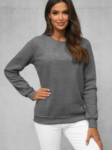 Bluza damska grafitowa JS/W01Z^Ozonee Fashion