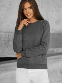 Bluza damska grafitowa JS/W01Z^Ozonee Clearance