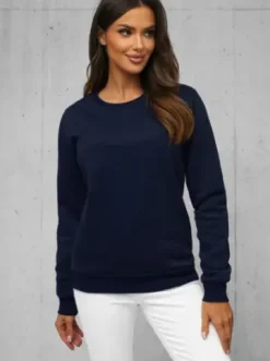 Bluza damska granatowa JS/W01Z^Ozonee Fashion