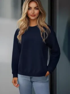 Bluza damska granatowa JS/W01^Ozonee Online