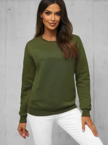 Bluza damska khaki JS/W01Z^Ozonee Outlet