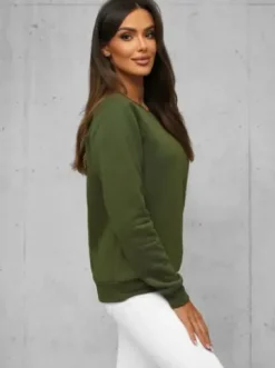 Bluza damska khaki JS/W01Z^Ozonee Outlet