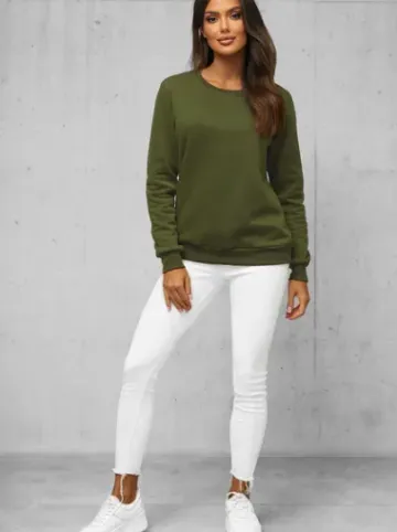 Bluza damska khaki JS/W01Z^Ozonee Outlet