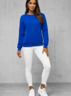 Bluza damska kobaltowa JS/W01Z^Ozonee Fashion
