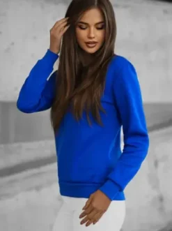 Bluza damska kobaltowa JS/W01Z^Ozonee Outlet