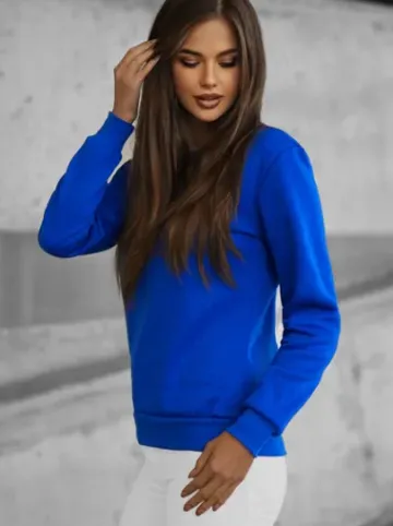 Bluza damska kobaltowa JS/W01Z^Ozonee Outlet