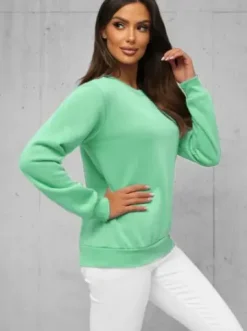 Bluza damska miętowa JS/W01Z^Ozonee Discount