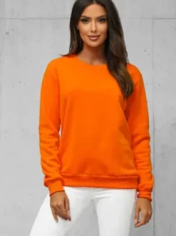 Bluza damska pomarańczowa JS/W01Z^Ozonee Online