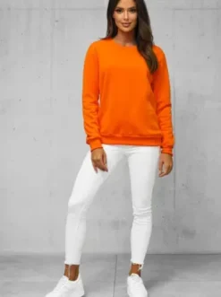 Bluza damska pomarańczowa JS/W01Z^Ozonee Online