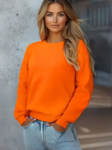 Bluza damska pomarańczowa JS/W01^Ozonee Outlet