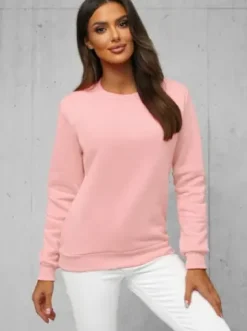Bluza damska pudrowa JS/W01Z^Ozonee Discount