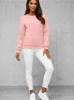 Bluza damska pudrowa JS/W01Z^Ozonee Discount