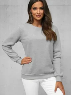 Bluza damska szara JS/W01Z^Ozonee Outlet