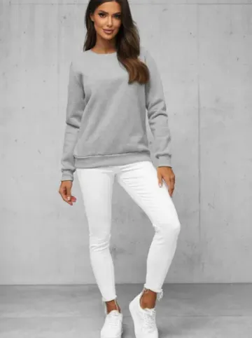 Bluza damska szara JS/W01Z^Ozonee Outlet