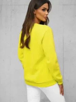 Bluza damska żółta-neonowa JS/W01Z^Ozonee Online