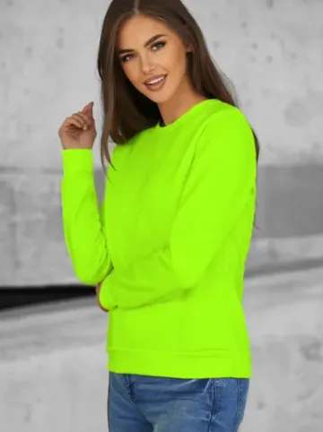 Bluza damska zielona-neonowa JS/W01Z^Ozonee Clearance