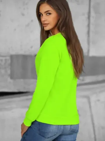 Bluza damska zielona-neonowa JS/W01Z^Ozonee Clearance