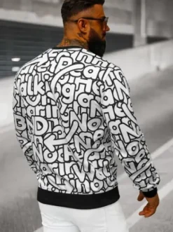 Bluza męska biała JS/8B1137/1^Ozonee Hot