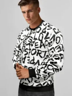 Bluza męska biała JS/8B1191/1^Ozonee Sale