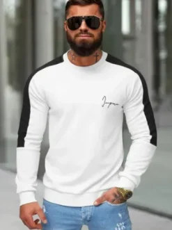Bluza męska biała O/P2033^Ozonee Online