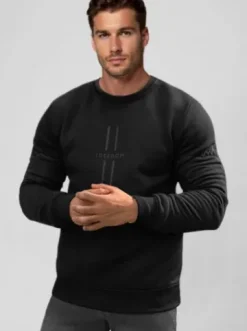 Bluza męska czarna JS/8B1358/3Z^Ozonee Hot