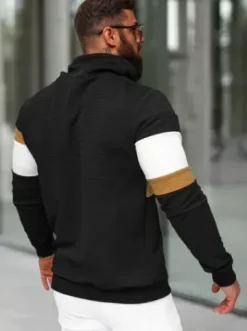 Bluza męska czarna O/B7524Z^Ozonee Fashion