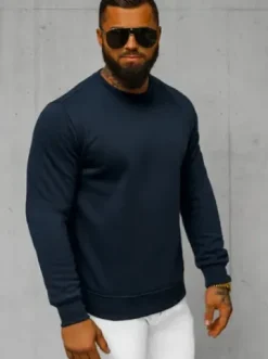 Bluza męska granatowa JS/2001-10Z^Ozonee Fashion