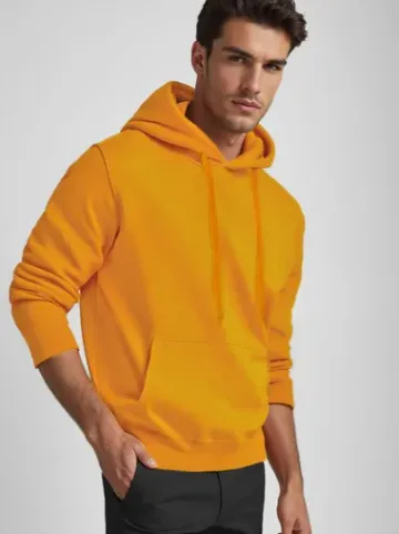 Bluza męska z kapturem camelowa JS/2009Z^Ozonee Sale