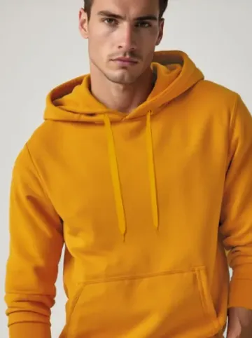 Bluza męska z kapturem camelowa JS/2009Z^Ozonee Sale
