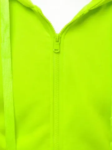 Bluza męska z kapturem rozpinana seledynowa JS/2008/72^Ozonee Fashion