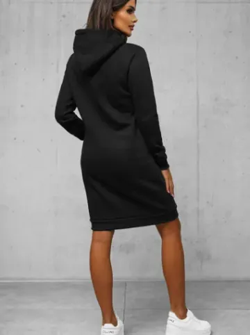 Bluza z kapturem damska czarna JS/YS10005/3Z^Ozonee Fashion