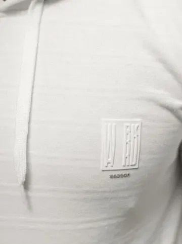 Bluza z kapturem męska ecru O/TB2272^Ozonee Sale