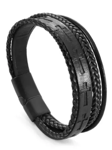 Bransoletka męska D650^Ozonee Discount