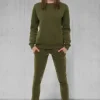 Dres damski khaki 51^Ozonee Fashion