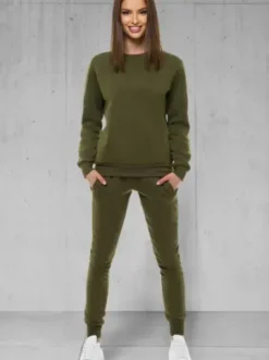 Dres damski khaki 51^Ozonee Fashion