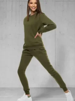 Dres damski khaki 51^Ozonee Fashion