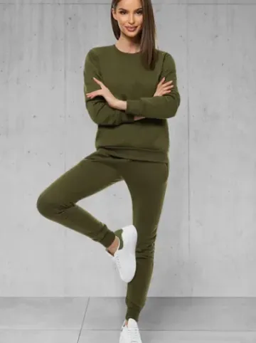 Dres damski khaki 51^Ozonee Fashion