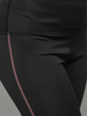 Komplet sportowy dwuczęściowy damski czarny O/XL012/1Z^Ozonee Online
