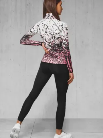 Komplet sportowy dwuczęściowy jasno-różowy O/20401Z^Ozonee Fashion