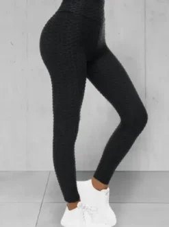Komplet sportowy dwuczęściowy czarny JS/YW88037/1^Ozonee Best