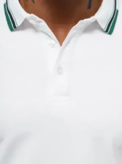Koszulka męska polo biała O/DA736^Ozonee Discount