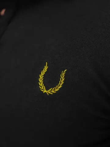Koszulka męska polo czarna O/QQ1337^Ozonee New
